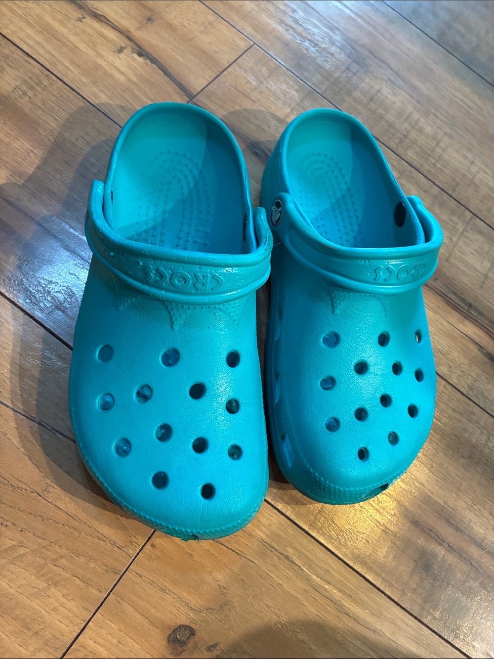 CROCS Kids Classic Clog in Teal